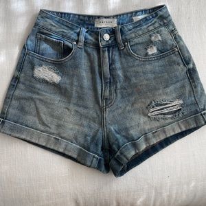 Pac sun denim shorts